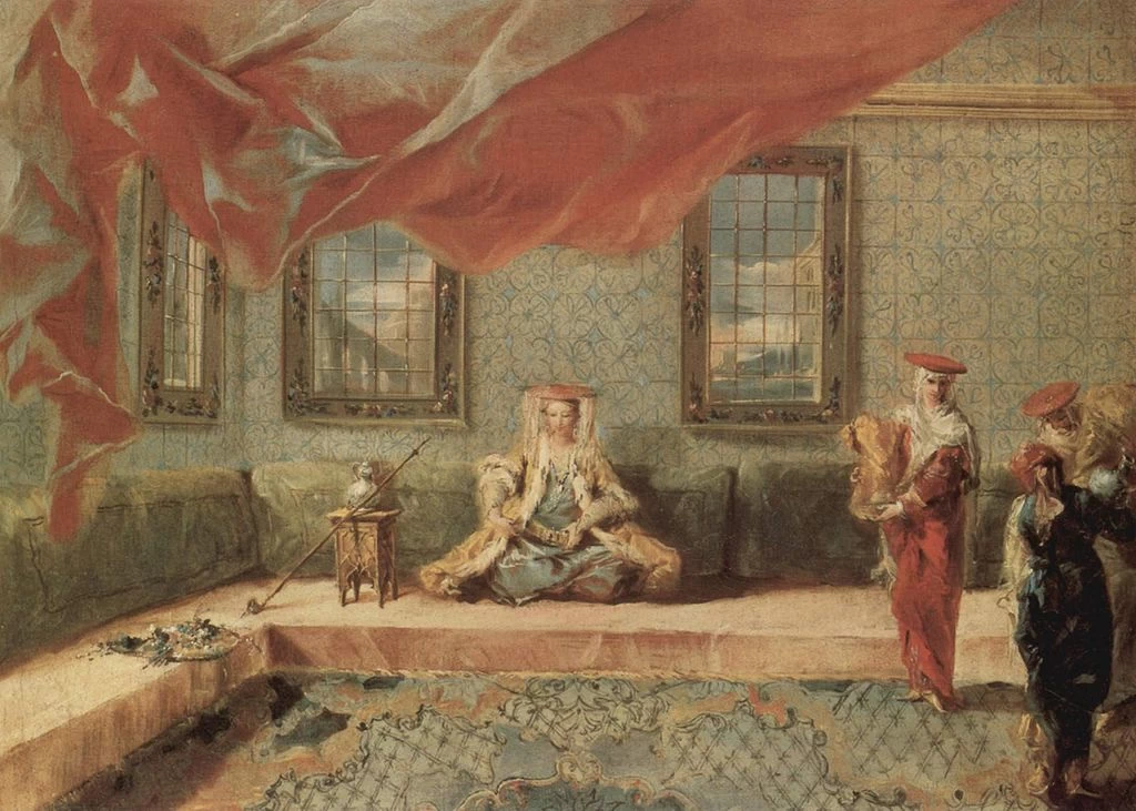 Scena in un harem - Museo Nacional Thyssen, Bornemisza, Madrid
